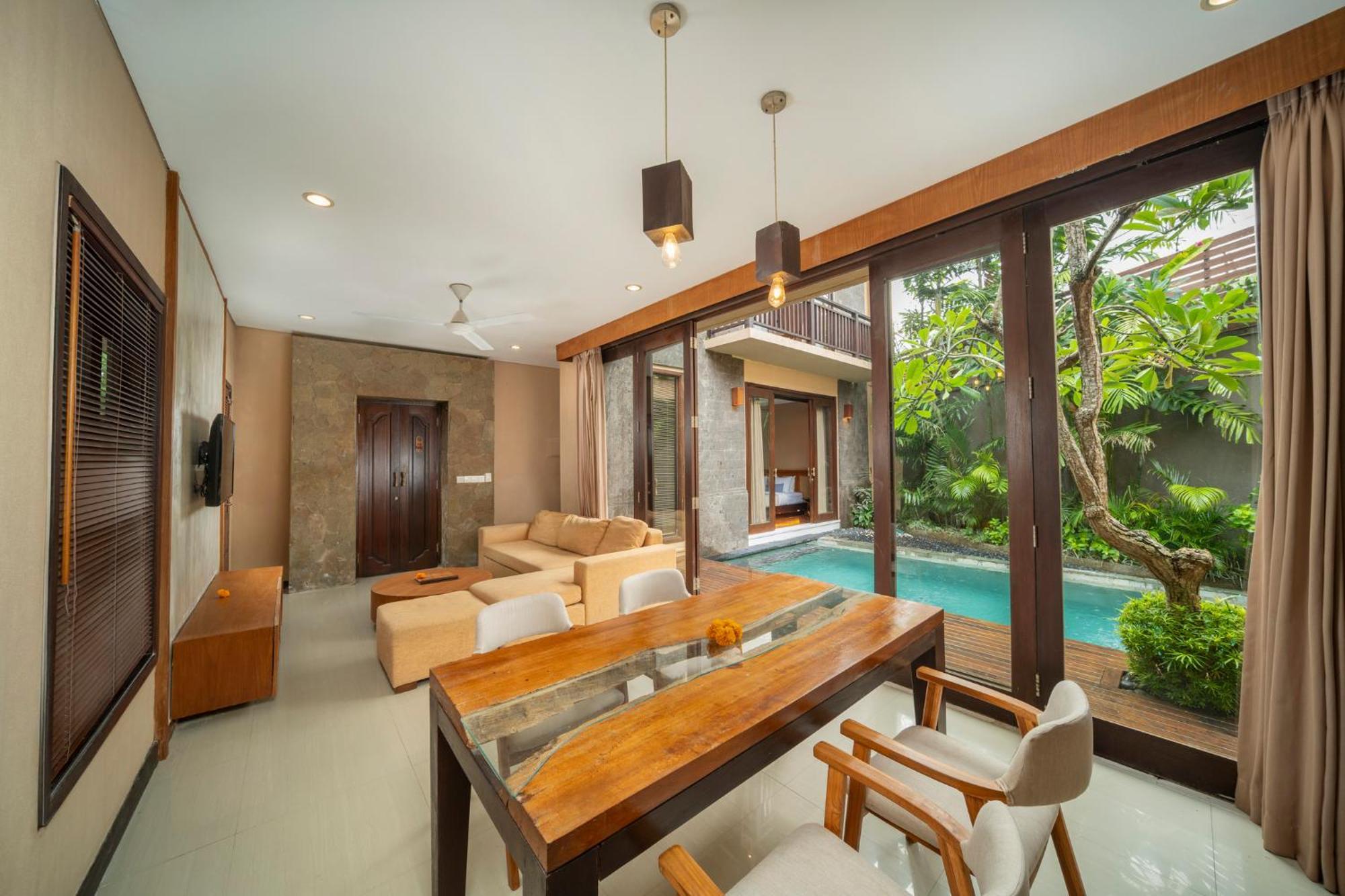 Canggu Circle Villa By Ini Vie Hospitality Exteriör bild