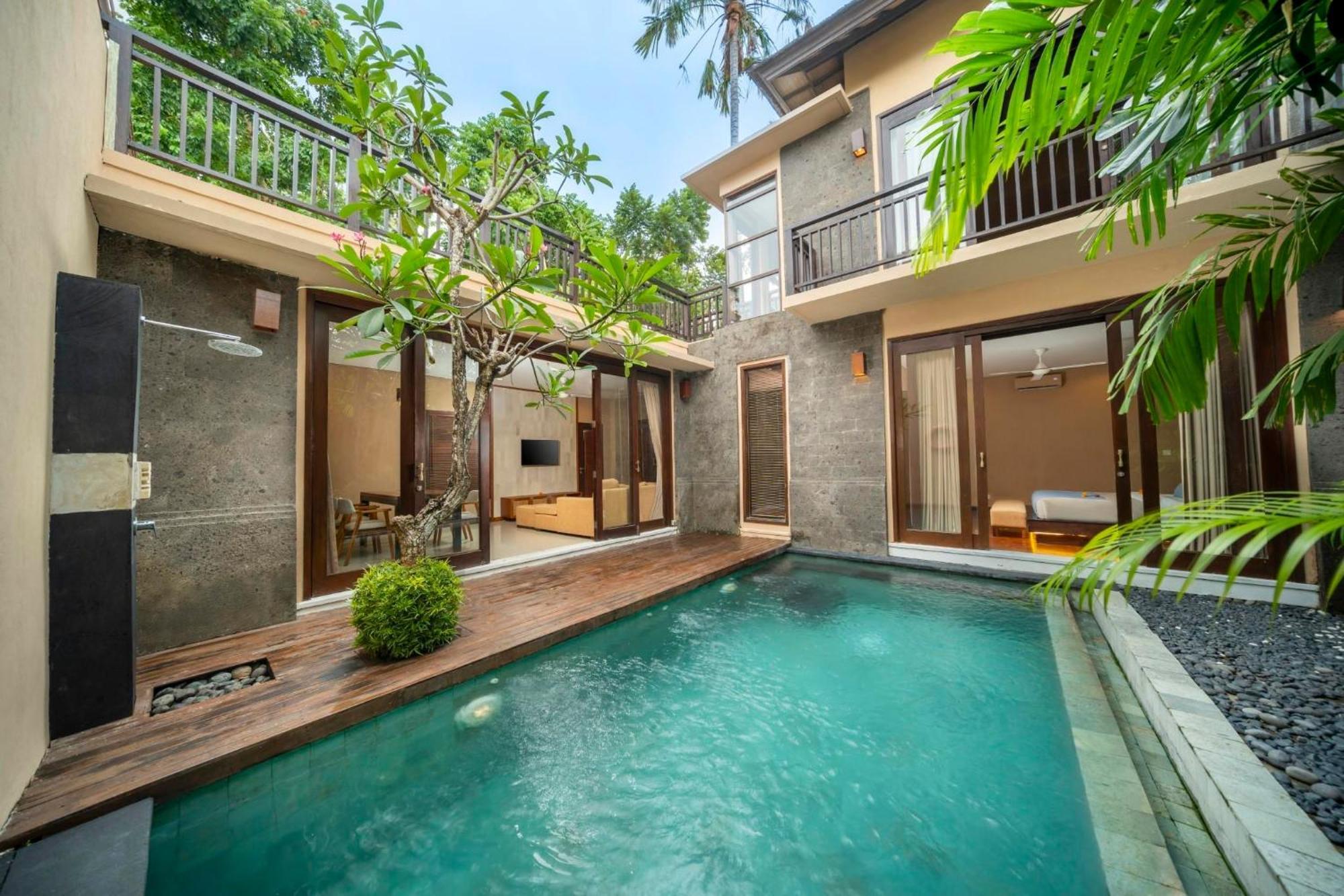 Canggu Circle Villa By Ini Vie Hospitality Exteriör bild