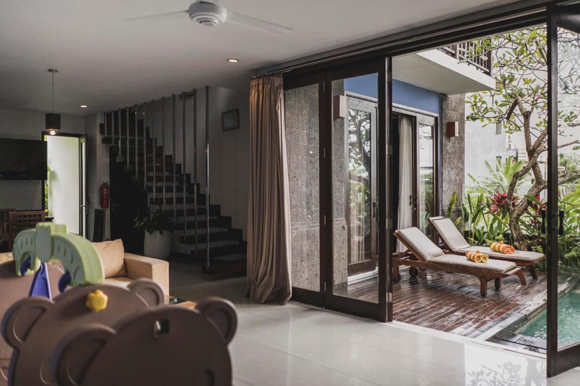 Canggu Circle Villa By Ini Vie Hospitality Exteriör bild